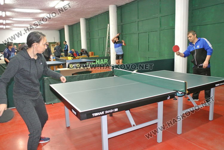 Първи открит турнир по тенис на маса в Хасково