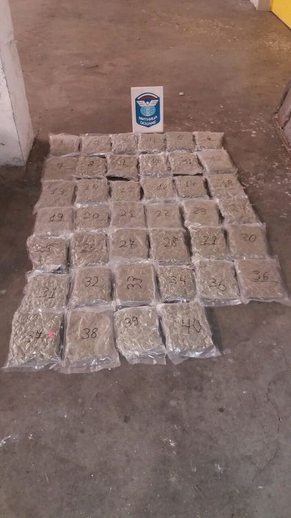 Откриха марихуана за 44 800 лева в Ауди