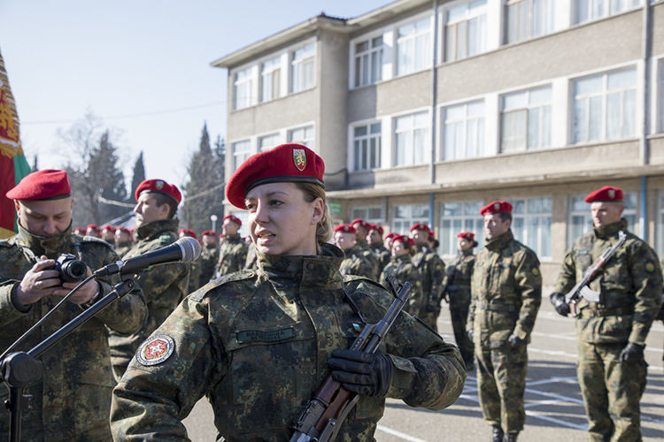 Четири дами от Хасковското поделение са вече официално в редиците на Българската армия