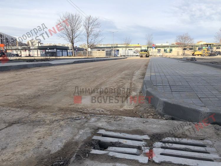 Нова улица изграждат в Димитровград