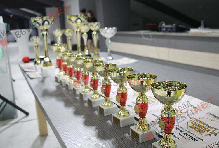 19 купи бяха връчени за "Спортист на годината 2019"