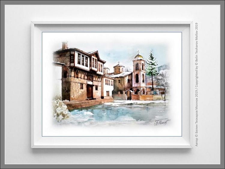 Архитект от Русе излага изкусни акварели на старинни сгради  в КДК Смолян