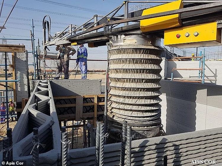 Най-голямата  3D принтирана сграда отваря врати в Дубай