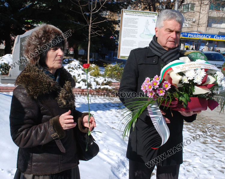 Красимира Узунова /вляво/ и Коста Сарджев