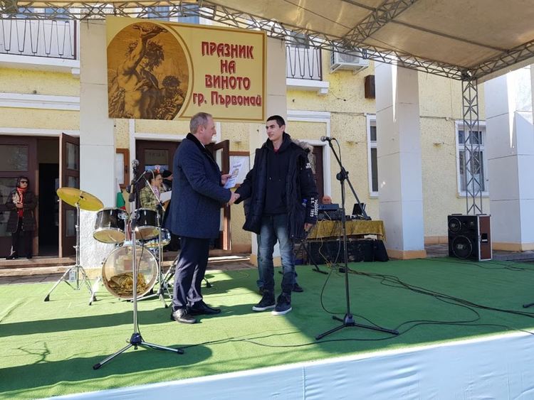 Динко Митрев - трето място