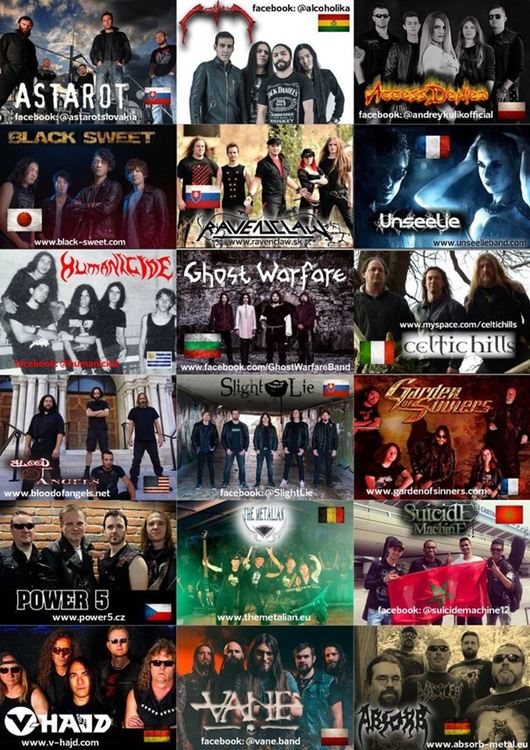 Хасковската банда Ghost Warfare влезе в метъл компилацията Music GlobAlliance 4