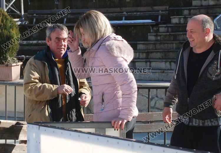 Последен работен ден на Ледената пързалка в Хасково