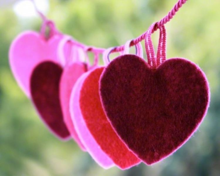 Сърце за влюбените в центъра на Хасково на 14 февруари