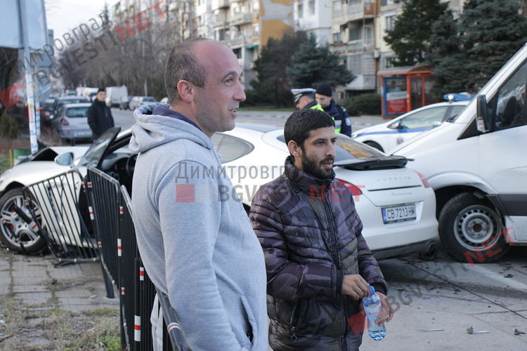 Илия и Божидар, пътниците от катастрофиралото Порше