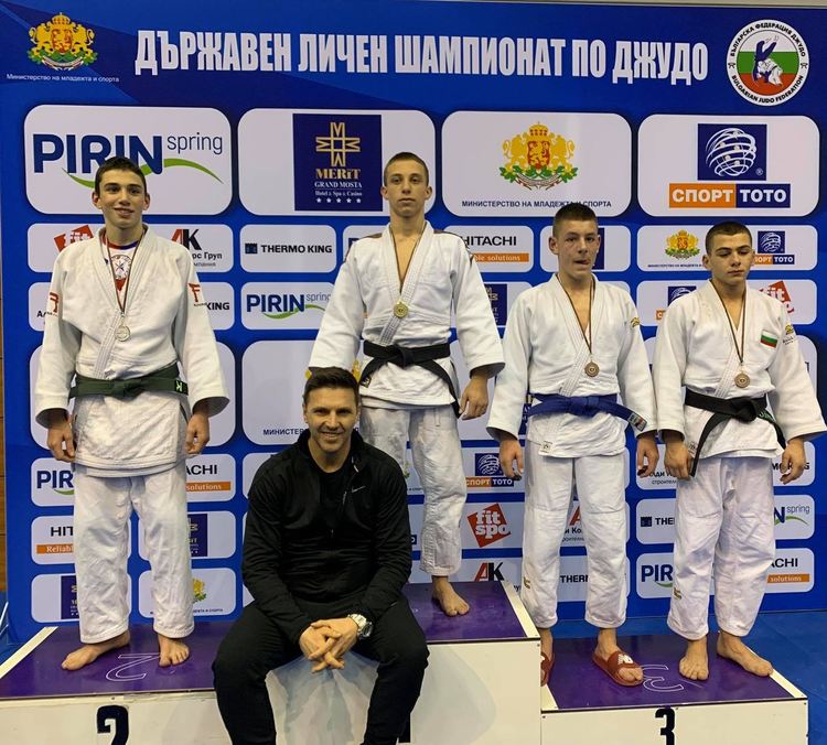 Христов е шампион на Държавното по джудо, Делчева със сребро