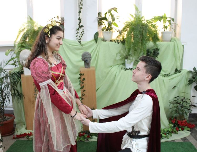  В „Йовков“ отбелязаха  Свети Валентин с „Ромео и Жулиета“ на английски