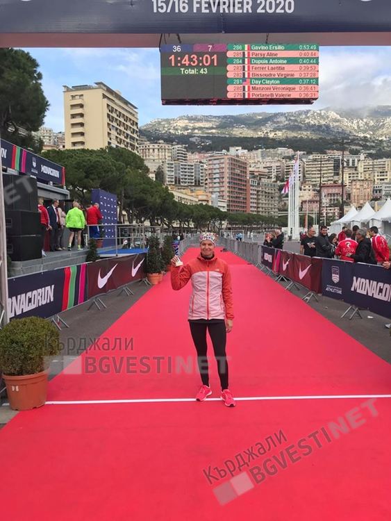 Кърджалийката Марияна Бозакова постигна един от най-значимите  успехи в спортната си кариера, печели бягане в Монако