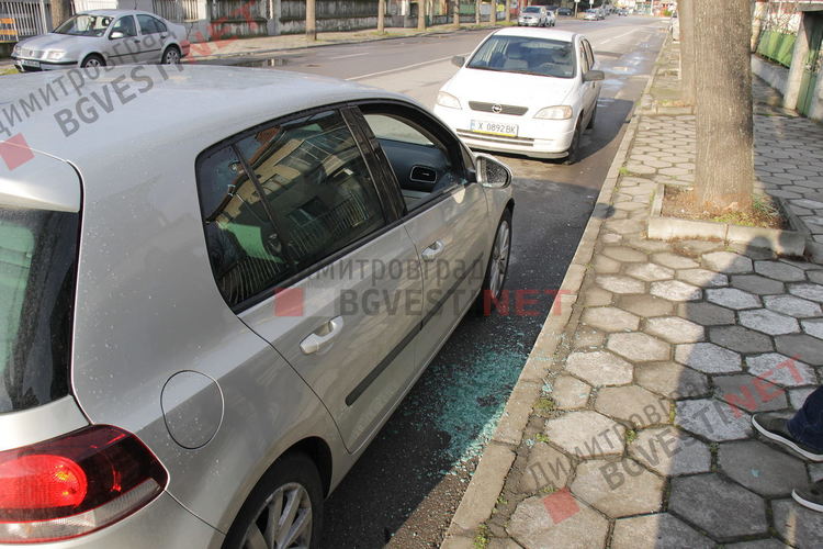 Автомобила на зам.-кмета Светослав Стойков