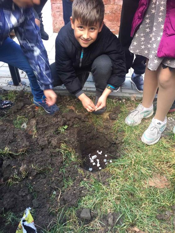 Ученици от Кърджали засадиха Дърво на доброто