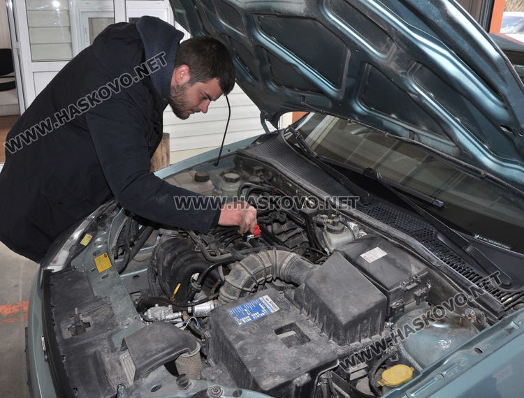 Огромна  опашка край Хасково за сертифициране на автомобилните газови уредби