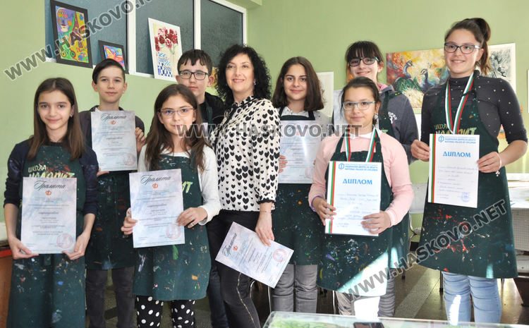 Школа "Колорит" и 8 млади художници с награди от национални конкурси