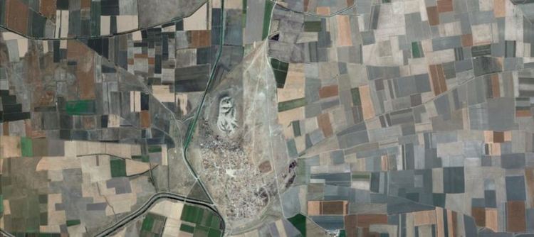 Тюркмен-Карахюк, Google Earth