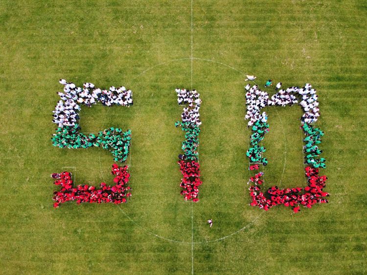 „Жива мартеница – трикольор“ създадоха 510 деца от Харманли