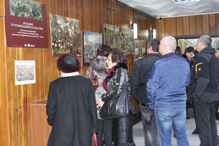 В Хасково представиха изложба, показваща знакови моменти от Руско-турската освободителна война