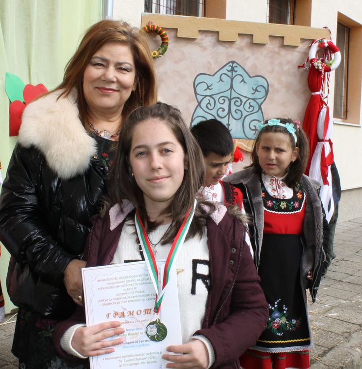 Награда от Национален конкурс пристигна в „Йовков“