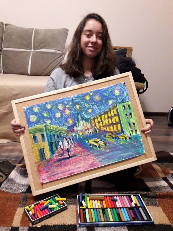 Художничка от школа “Дъга” с голямата награда от конкурс в Русия