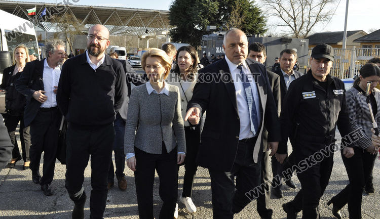 Бойко Борисов посрещна евролидери край Свиленград