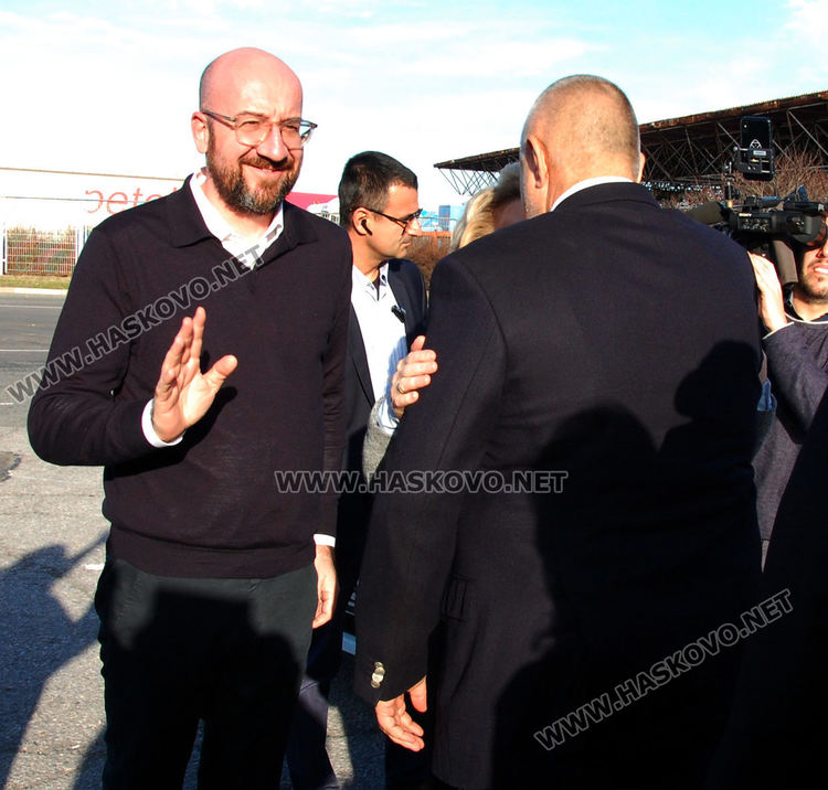 Бойко Борисов посрещна евролидери край Свиленград