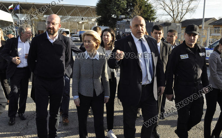 Бойко Борисов посрещна евролидери край Свиленград