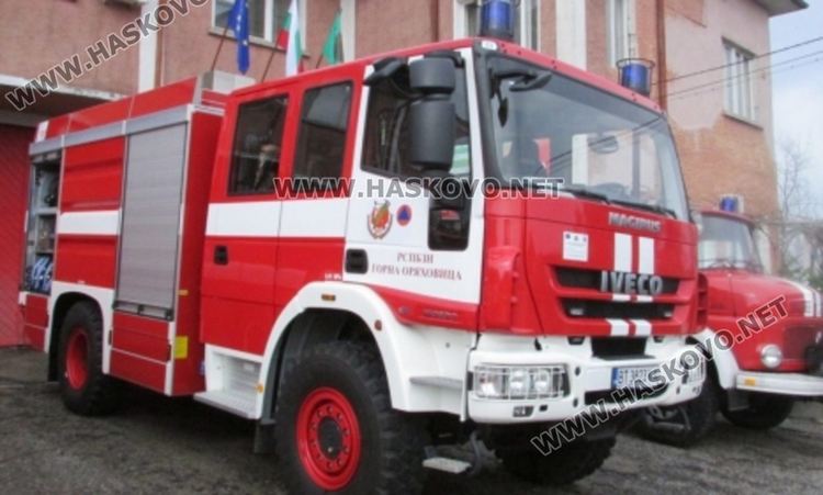 Горя магазин в центъра на Хасково