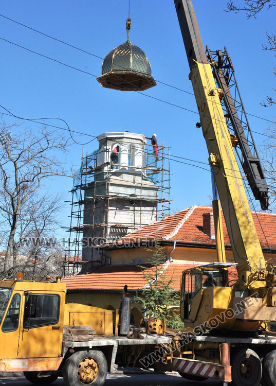 Църквата във Въгларово с нов купол и ремонт на камбанарията