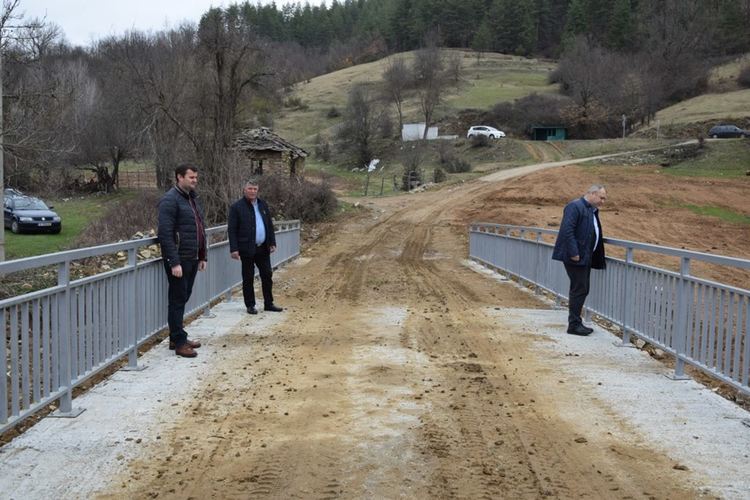 Кметът на Ардино инспектира нов мост