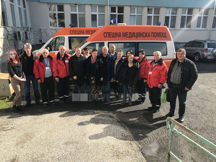 Проведоха обучение на спешните медици в областта за реакция при пациенти с мозъчен инсулт