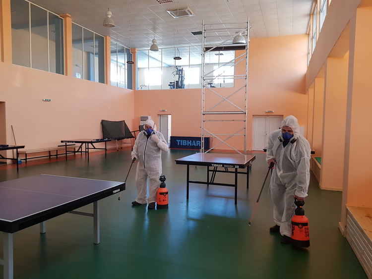 Дезинфектират се обществени сгради и религиозни храмове в Момчилград