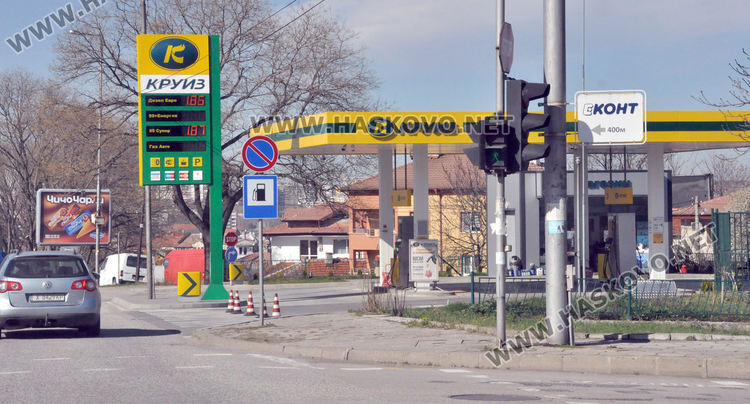 Бензиностанцията беше временно затворена за дезинфекция
