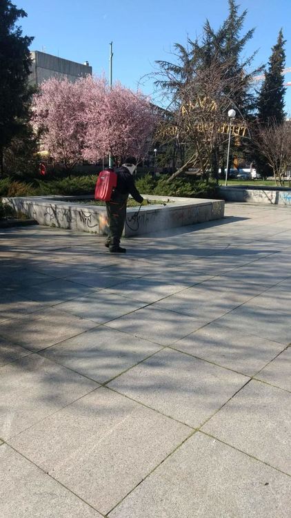 Продължава дезинфекцията на Кърджали