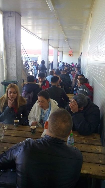 Снимката е от 16 март 2020 г.