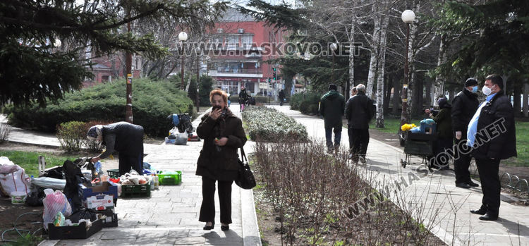 КОРЗ разгони търговците от Бабиния пазар в Хасково