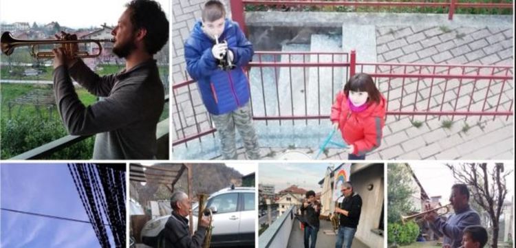 Италианци пеят заедно от прозорци и тераси всяка вечер (видео)