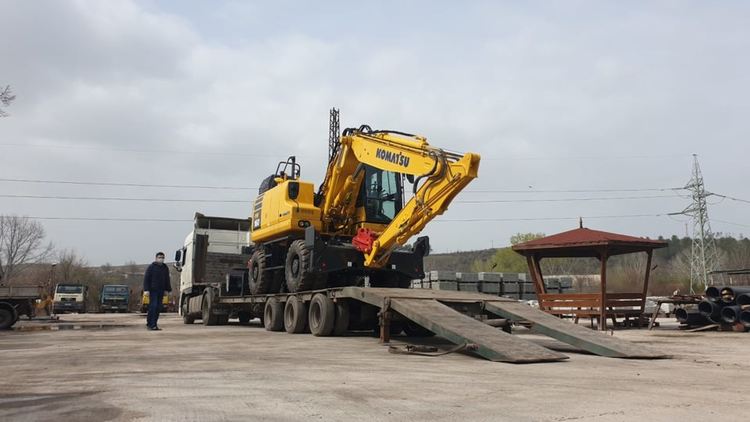 С багер за почистване на речни корита се сдоби община Димитровград