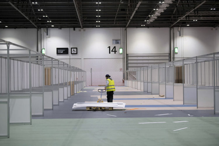  Новата болница - NHS Nightingale, ще се състои от две отделения, всяко за 2000 души