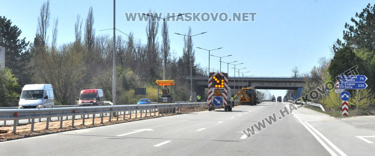 LED лампи ще осветяват пътя след Хасково към Димитровград