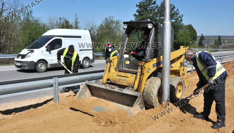 LED лампи ще осветяват пътя след Хасково към Димитровград
