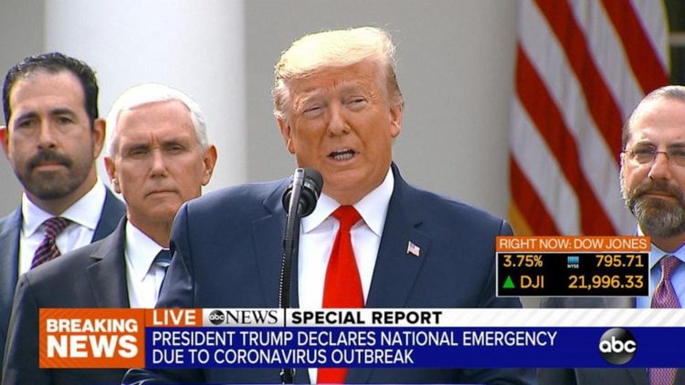 Тръмп обяви национална спешна ситуация