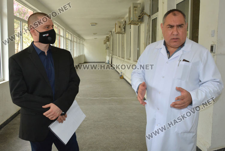 Аптеки "Гален" дариха респиратор на хасковската болница