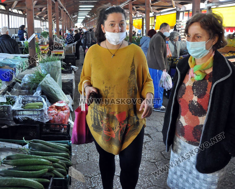Зеленчуковият пазар в Хасково ще работи. От 17 до 19 април без цитруси и цветя