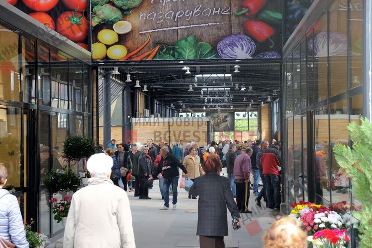 Бабин пазар с еднопосочно движение, но затворен за празниците