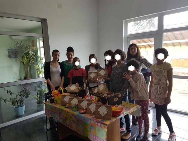 Децата от ЦНСТ Първомай се включват в акция „Великден“