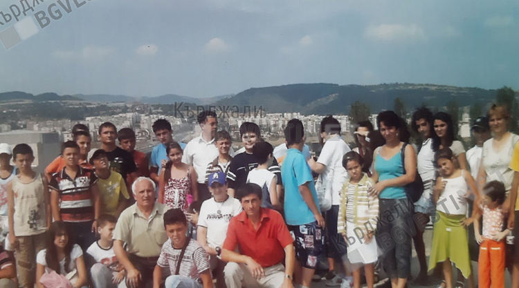 На терасата на Общината