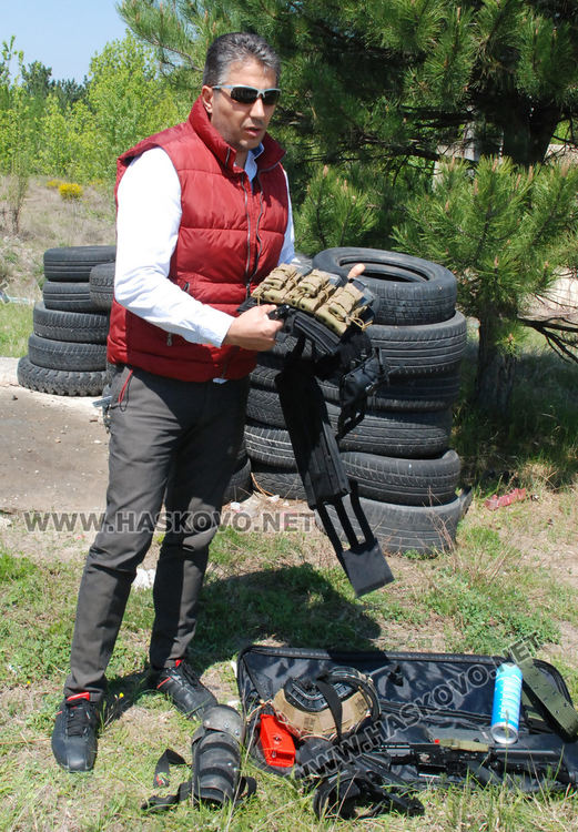 Хасковлии пазят гумите в ТЕЦ-а за военна симулация "Airsoft"