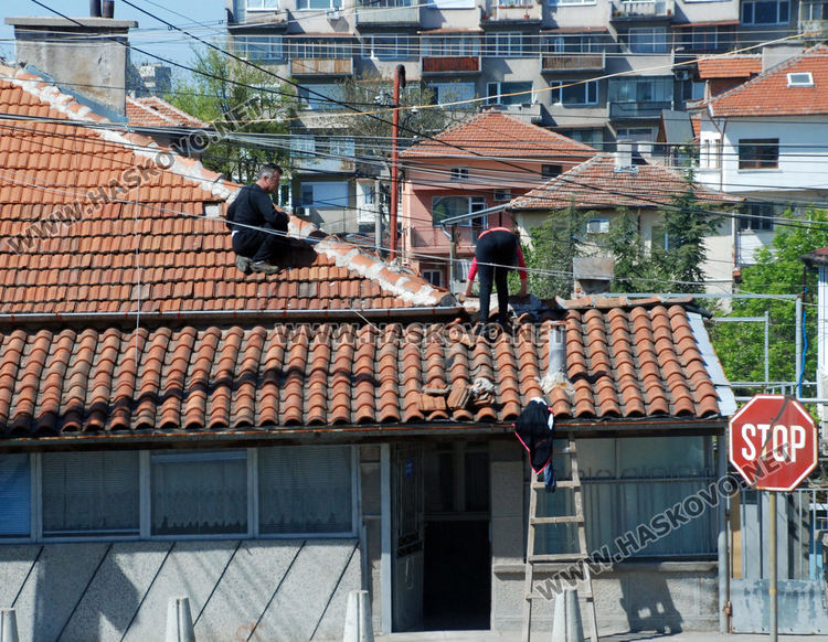 Опашки на КПП към Кърджали, в града-ремонти